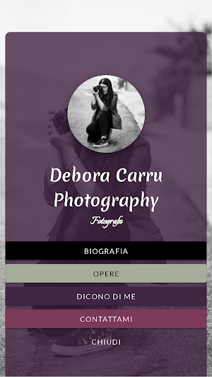 Debora Carru Photography Screenshot 1