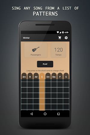 Minitar - Acoustic Guitar Strumming for Singers Screenshot 0