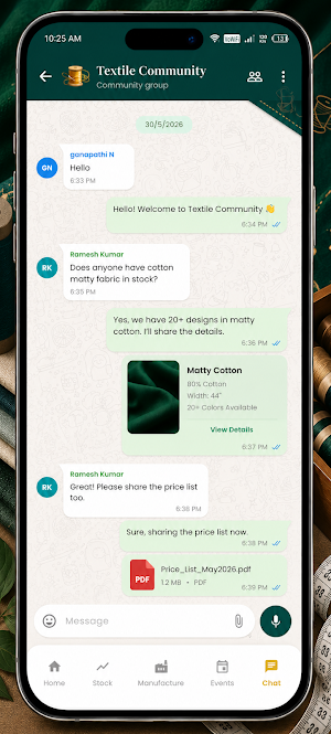Textile Community Screenshot 1