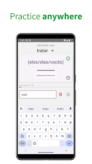 Verbare: All Portuguese verbs Screenshot 0