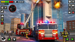 BlazeRig Fire Truck Sim Screenshot 3