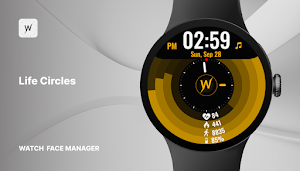 Life Circles - watch face Screenshot 0