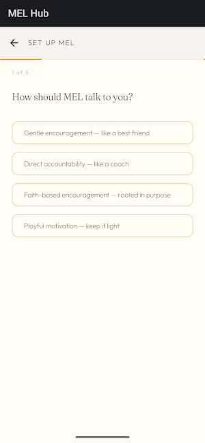MEL: Hub Screenshot 1