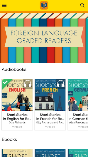 Foreign Language Easy Readers Screenshot 1