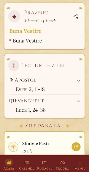 Nicolae Nectarie App Screenshot 3