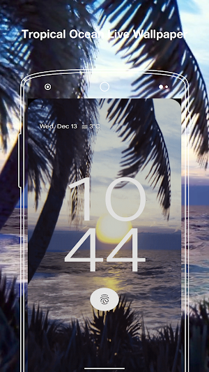 Tropical Ocean Live Wallpaper Screenshot 3