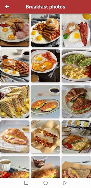 Quick breakfast ideas Screenshot 1