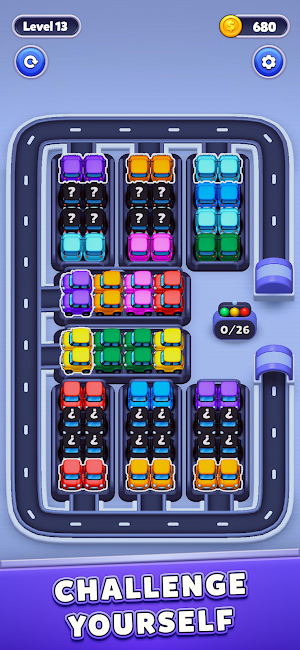 Car Sort: Color Puzzle Screenshot 0