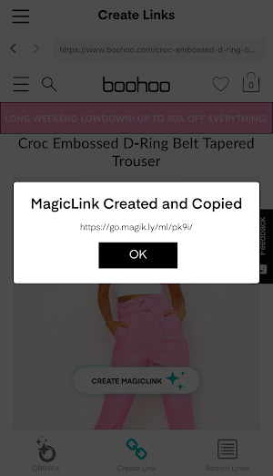 MagicLinks Screenshot 2