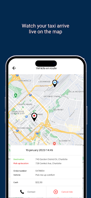 RESERVE TAXI Screenshot 3
