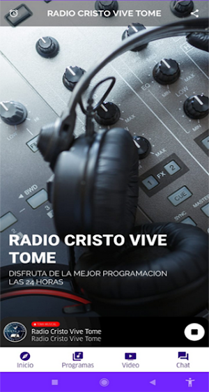 Radio Cristo Vive Tome Screenshot 1
