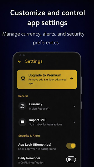 Cashflow+ Secure Money Manager Screenshot 3