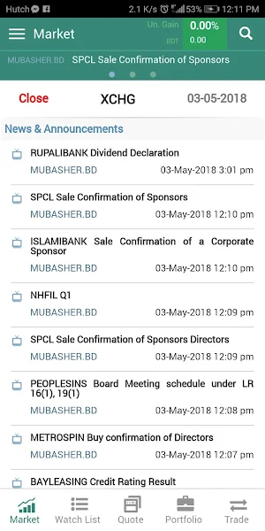 TradeXpress LankaBangla Screenshot 3