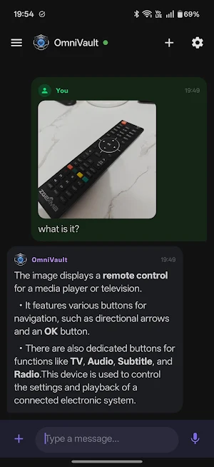 OmniVault: Private Offline AI Screenshot 1