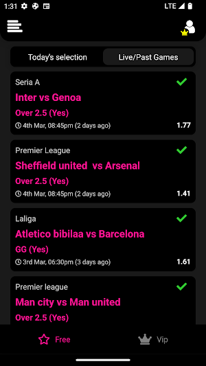 TipsterPro Betting Tips Screenshot 0