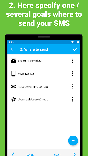Automatically forward SMS to your PC/phone Screenshot 3