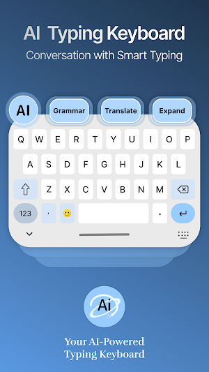 SmartWrite: AI Typing Keyboard Screenshot 0