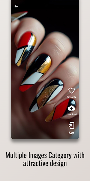Art Deco Luxe Nail Design Screenshot 1
