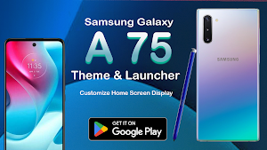 Samsung A75 Theme And Launcher Screenshot 0