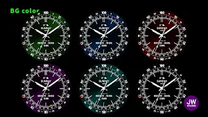 JW169 jwstudio watchface Screenshot 3