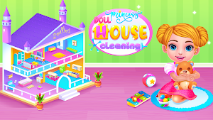 Princess Doll House Cleaning Screenshot 0