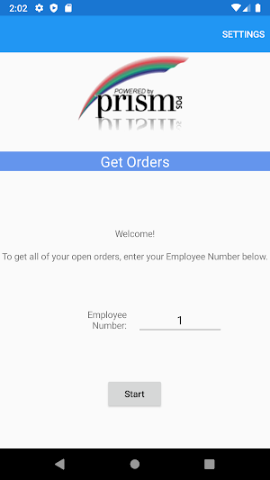 TablePay for Prism 8 Screenshot 0