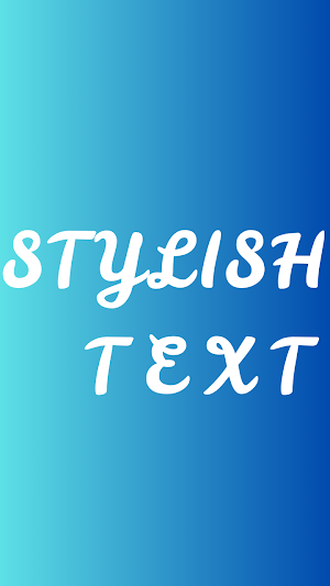 Stylish Text – Fancy Font Screenshot 0