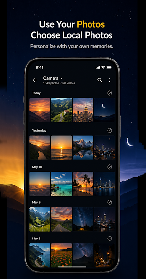 Lumina: Automated Wallpapers Screenshot 1