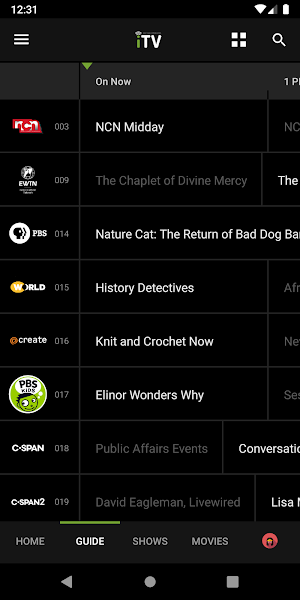 GPC iTV Screenshot 1