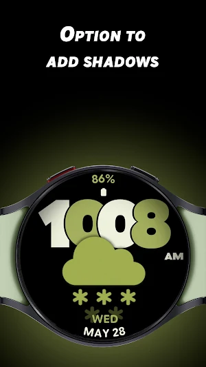 Dark Weather - Watch face Screenshot 2