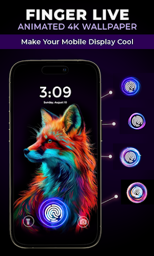 Fingerprint Live & Static 4k Screenshot 0