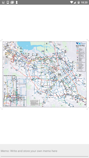 SAN JOSE BUS RAIL BIKE MAP Screenshot 1
