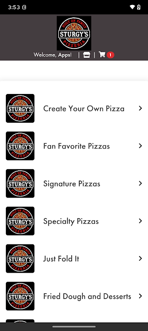 Sturgy's Pizzeria Screenshot 0