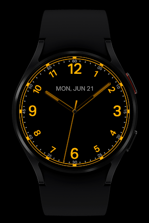Analog Watch Face Wear OS Screenshot 3