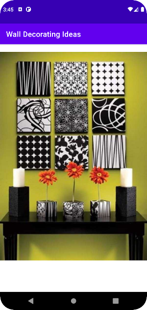 Wall Decorating Ideas Screenshot 1