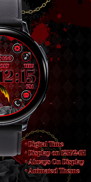 Devil Angel Heart_Watchface Screenshot 2
