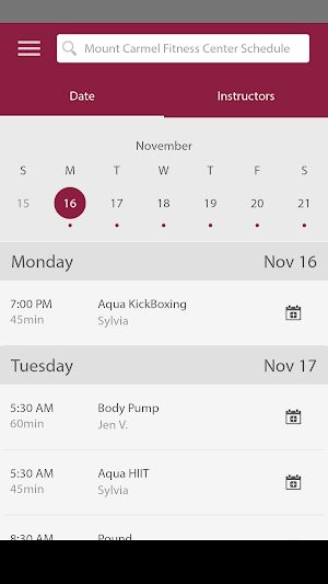 Mount Carmel Fitness Center Screenshot 2