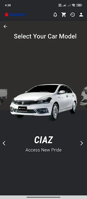 Suzuki Smart Order Screenshot 2