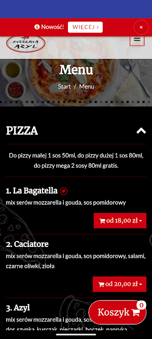 Pizzeria AZYL Screenshot 0