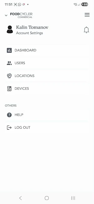 FoodCycler Screenshot 3