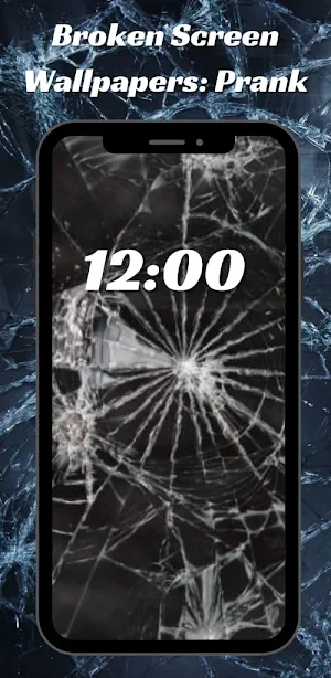 Broken Screens Wallpaper Prank Screenshot 2