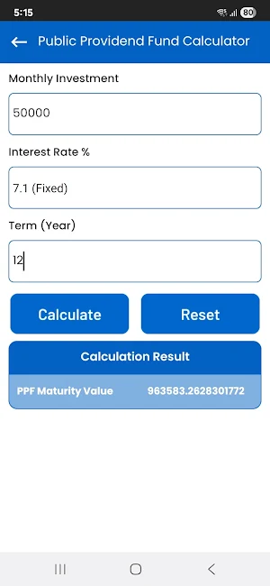 LoanTop - Auto Loan Calculator Screenshot 2