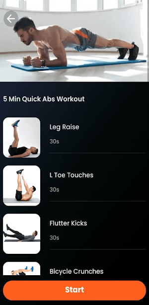 Core Blaze: Abs & Weight Loss Screenshot 2