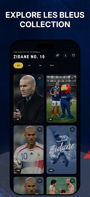 Zidane Wallpapers Screenshot 0
