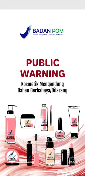 Public Warning Kosmetik BPOM Screenshot 0