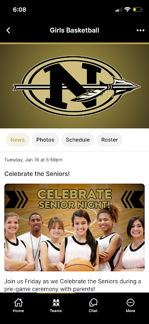 Nettleton Raiders Athletics Screenshot 3