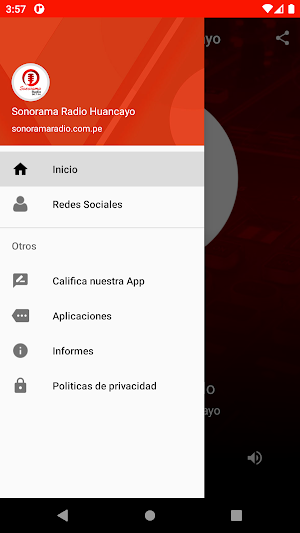 Sonorama Radio Huancayo Screenshot 2