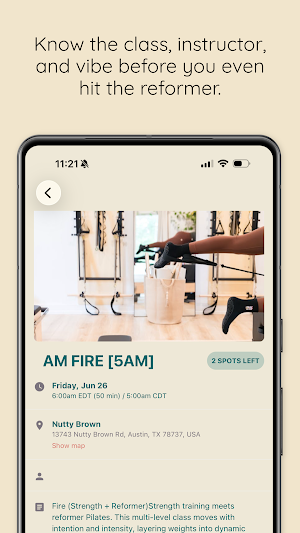 Fire and Flow Pilates Screenshot 3