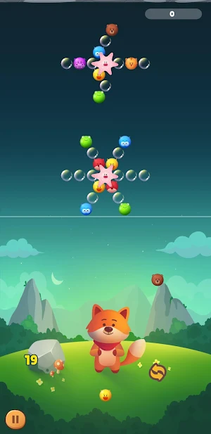 Bubble shooter puzzle game Screenshot 0