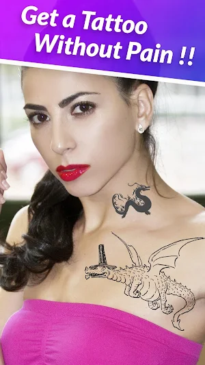 Tattoo Design and Name ink Tattoo On Photo Screenshot 3